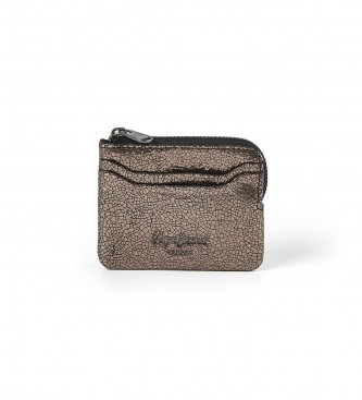 Pepe Jeans Riley Leather Wallet grey