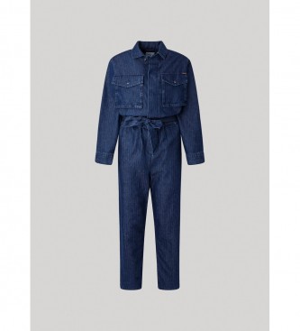 Pepe Jeans Combinaison bleue Odile