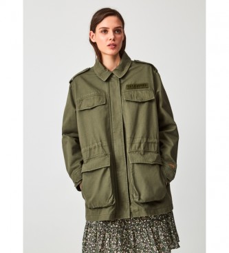 Pepe Jeans Jaqueta verde Nelly