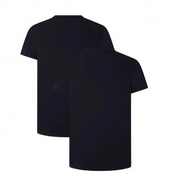 Pepe Jeans Pacote 2 T-shirts Basic black