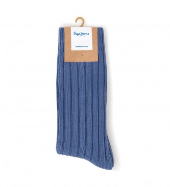 Pepe Jeans Pack 2 Pares de Calcetines Chunky azul, gris