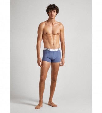 Pepe Jeans Pack 3 Boxers Logo navy