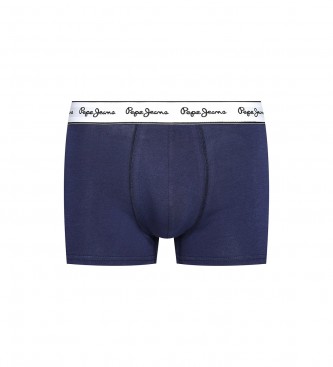Pepe Jeans Pack 3 Boxer Navy Logo