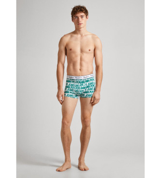 Pepe Jeans Pack 3 Boxers Logo green, white