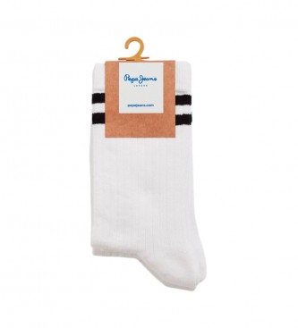Pepe Jeans Pack 3 Pairs of Socks White piping