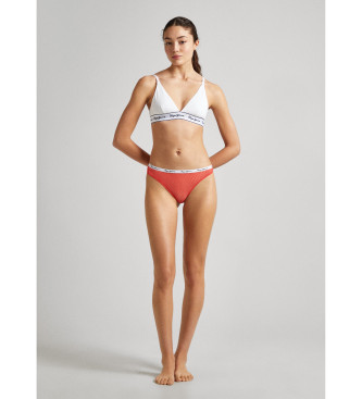 Pepe Jeans Pack 3 Thongs Dot red