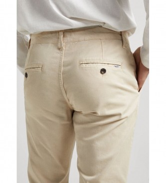 Pepe Jeans Charly beige bukser