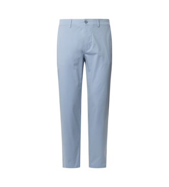 Pepe Jeans Pantaloni chino in popeline di cotone blu