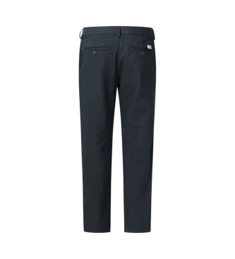 Pepe Jeans Granatowe spodnie chino