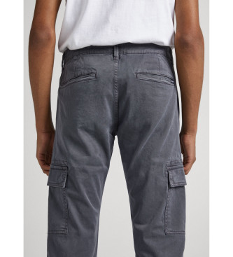 Pepe Jeans Spodnie chino Sean w kolorze szarym