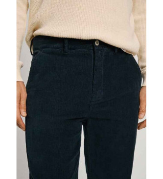 Pepe Jeans Slanke Corduroy marine chino broek