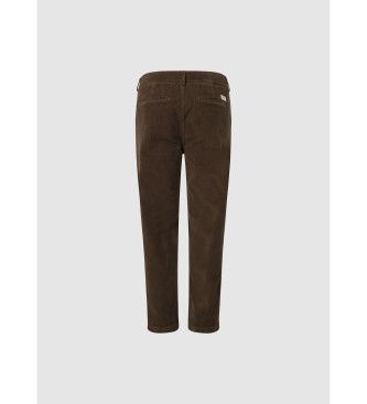 Pepe Jeans Pantaln Chino Slim Corduroy marrn