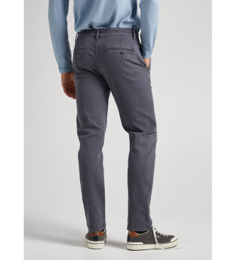 Pepe Jeans Chino broek Sloane Grijs