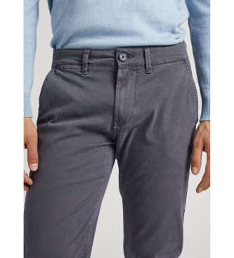 Pepe Jeans Pantaln chino Sloane Gris