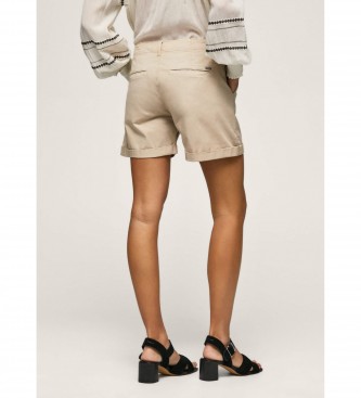 Pepe Jeans Kratke hlače Junie beige