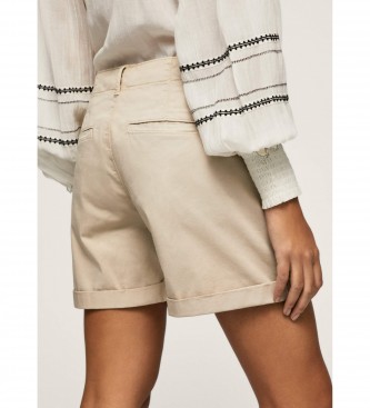 Pepe Jeans Kratke hlače Junie beige