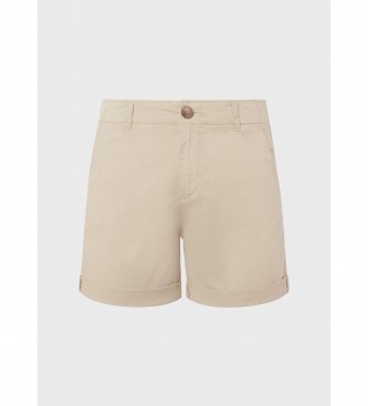 Pepe Jeans Kratke hlače Junie beige