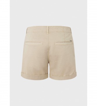 Pepe Jeans Kratke hlače Junie beige