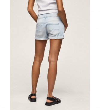 Pepe Jeans Siouxie Shorts niebieskie