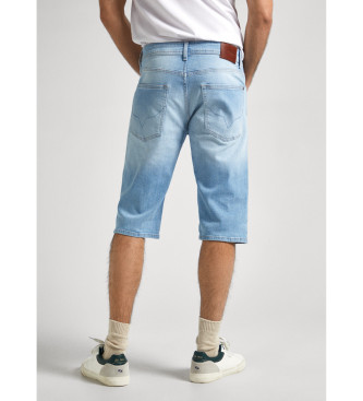 Pepe Jeans Kratke hlače Stright modre barve
