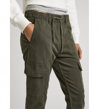 Pepe Jeans Pantalon vert croisire