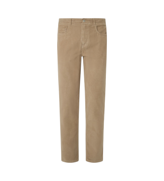 Pepe Jeans Corduroy 5-pocket corduroy trousers beige