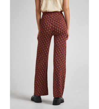 Pepe Jeans Kastanienbraune Elle-Hose