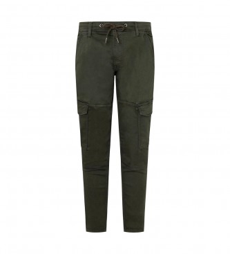 Pepe Jeans Jared green trousers
