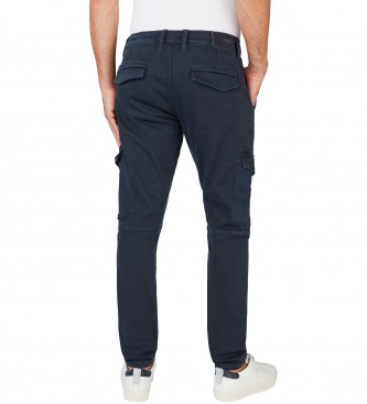 Pepe Jeans Navy Jogger Trousers