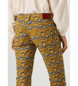 Pepe Jeans Mid Waist Kick Flare Broek veelkleurig