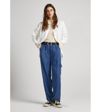 Pepe Jeans Mila trousers blue