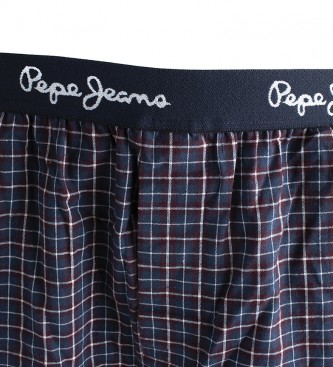 Pepe Jeans Calças de pijama marrom de Lawley, marinheiro