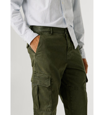 Pepe Jeans Cal�as utilit�rias regulares verde