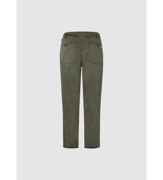 Pepe Jeans Pantaln Relaxed Distressed verde