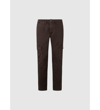 Pepe Jeans Pantaloni Sean marroni