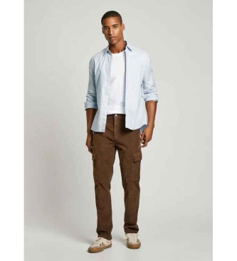 Pepe Jeans Slim Cargo manchesterbyxor brun