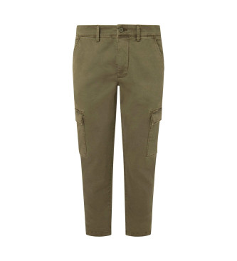 Pepe Jeans Slim Cargo Trousers green