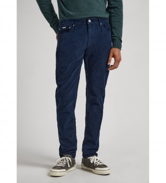 Pepe Jeans Stanley navy trousers