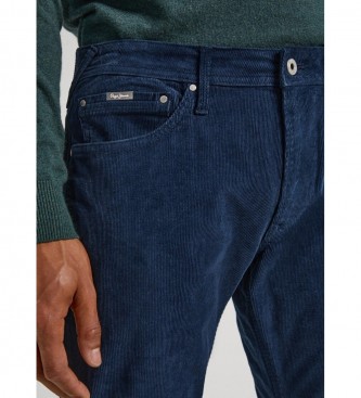 Pepe Jeans Stanley navy trousers