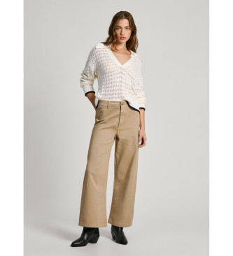 Pepe Jeans Pantalon beige Tania