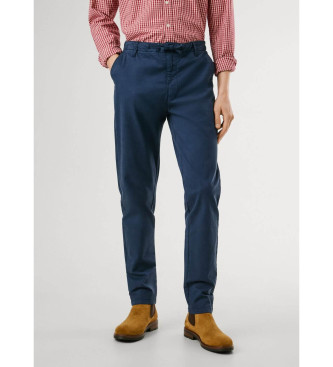 Pepe Jeans Pantalon chino fusel en serg marine
