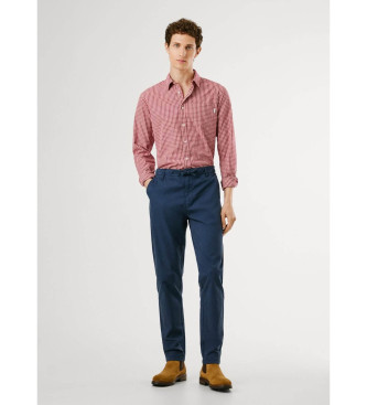 Pepe Jeans Pantalon chino fusel en serg marine