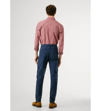 Pepe Jeans Pantalon chino fusel en serg marine