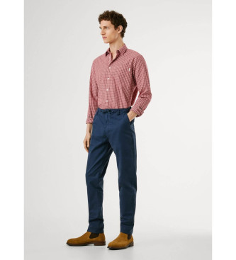 Pepe Jeans Pantalon chino fusel en serg marine