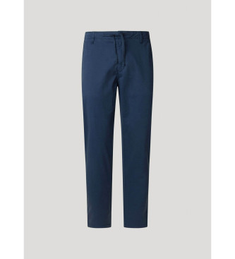 Pepe Jeans Pantalon chino fusel en serg marine