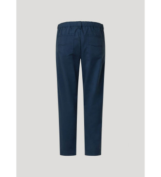 Pepe Jeans Pantalon chino fusel en serg marine