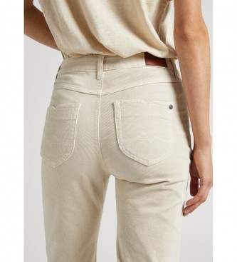 Pepe Jeans Pantaln Willa blanco roto