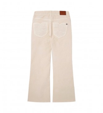 Pepe Jeans Trousers Willa Jr off-white