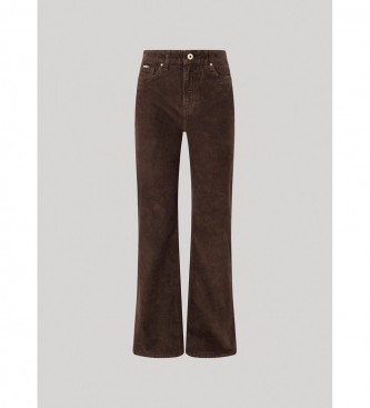 Pepe Jeans Brown Willa trousers