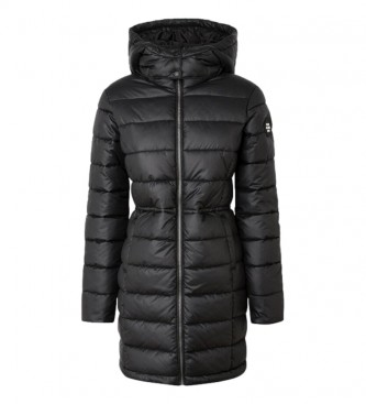 Pepe Jeans Eileen Quilted Parka sort